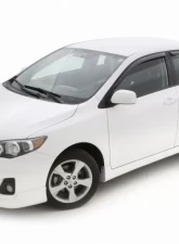 AVS Ventvisor In-Channel Front & Rear Window Deflectors 4pc Smoke Toyota Corolla 2009-2013                                     - 194073 - Image 8
