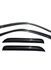 AVS Ventvisor Outside Mount Window Deflectors 4pc Smoke Ford Escape 2001-2012                                     - 94059 - Image 4