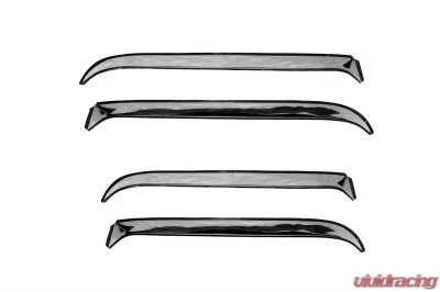 AVS Ventshade Front & Rear Window Deflectors 4pc Stainless Chevrolet CK 1973-1991 - 14049