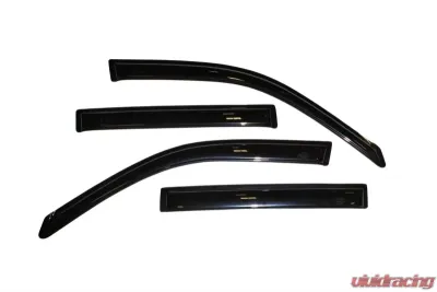AVS Ventvisor Outside Mount Window Deflectors 4pc Smoke Toyota Highlander 2001-2007 - 94357