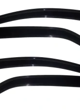 AVS Ventvisor Outside Mount Window Deflectors 4pc Smoke Kia Forte 2010-2012                                     - 94688 - Image 3