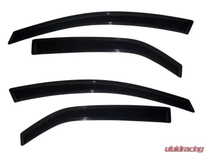AVS Ventvisor Outside Mount Window Deflectors 4pc Smoke Kia Forte 2010-2012 - 94688