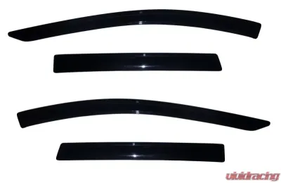 AVS Ventvisor Outside Mount Window Deflectors 4pc Smoke Ford Escape 2013-2018 - 94383
