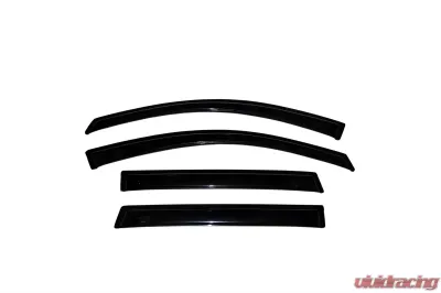 AVS Smoke Ventvisor Outside Mount Window Deflectors 4pcs Hyundai Elantra 2021-2025 - 94169