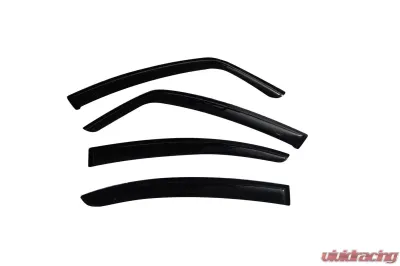 AVS Ventvisor Outside Mount Window Deflectors 4pc Smoke Suzuki SX4 2008-2010 - 94157