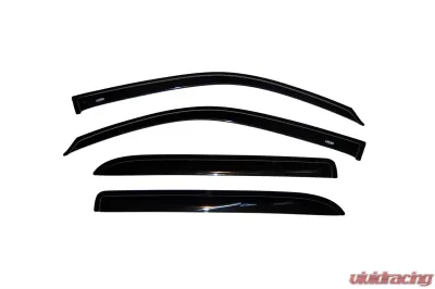 AVS Ventvisor Outside Mount Window Deflectors 4pc Smoke Chevrolet Trailblazer EXT 2002-2006 - 94240