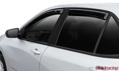 AVS Ventvisor Outside Mount Window Deflectors 4pc Smoke Chevrolet Equinox 2018 - 94634