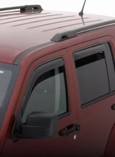 AVS Ventvisor In-Channel Front & Rear Window Deflectors 4pc Smoke Kia Optima 2011-2015                                     - 194973 - Image 4