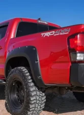 AVS Ventvisor In-Channel Front & Rear Window Deflectors 4pc Smoke Toyota Tacoma Double Cab 2016-2018                                     - 194768 - Image 3