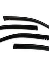 AVS Ventvisor Outside Mount Window Deflectors 4pc Smoke Honda Civic 2001-2005                                     - 94213 - Image 2
