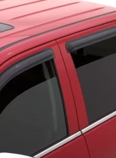 AVS 4pc Smoke Ventvisor Outside Mount Window Deflectors Chevrolet Silverado 2500 Crew Cab 2015-2018                                     - 94536 - Image 3