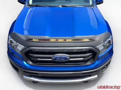 AVS Aeroskin Low Profile Light Shield - Black Ford Ranger 2019-2021 - 753166