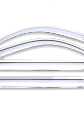 AVS Ventvisor Front & Rear Window Deflectors 4pc Chrome Ford Escape 2013-2019                                     - 684383 - Image 2