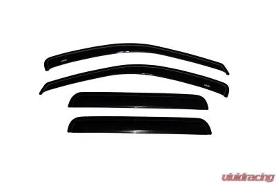 AVS Ventvisor Outside Mount Window Deflectors 4pc Smoke Ford Ecosport (Brazil) 2004 - 94650