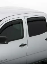 AVS Ventvisor In-Channel Front & Rear Window Deflectors 4pc Smoke Toyota Tacoma Double Cab 2005-2015                                     - 194056 - Image 3