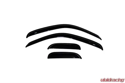 AVS Ventvisor Outside Mount Window Deflectors 4pc Smoke Toyota Tacoma Access Cab 1995-2004 - 94948