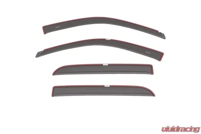 AVS Ventvisor Color Match Deflectors 4pc Granite Crystal Metallic Dodge RAM 1500 Crew Cab 2015-2018 - 994004-PAU