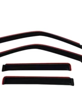 AVS Ventvisor In-Channel Front & Rear Window Deflectors 4pc Smoke Lincoln Navigator 1998-2018                                     - 194233 - Image 2