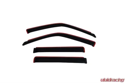 AVS Ventvisor In-Channel Front & Rear Window Deflectors 4pc Smoke Lincoln Navigator 1998-2018 - 194233