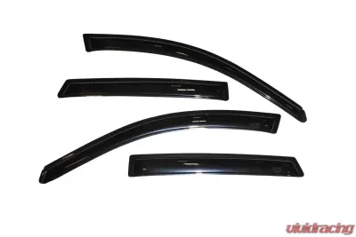 AVS Ventvisor Outside Mount Window Deflectors 4pc Smoke Pontiac Vibe 2003-2008 - 94455