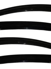 AVS Ventvisor Outside Mount Window Deflectors 4pc Smoke Mazda 3 2010-2013                                     - 94257 - Image 2