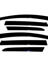 AVS Ventvisor Low Profile Deflectors 6pc Smoke Subaru Impreza (Excl. WRX And STI) 2008-2011                                     - 896004 - Image 3