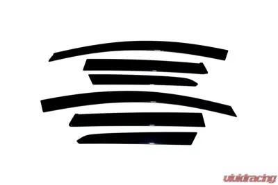 AVS Ventvisor Low Profile Deflectors 6pc Smoke Subaru Impreza (Excl. WRX And STI) 2008-2011 - 896004