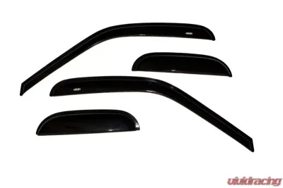 AVS Ventvisor Outside Mount Window Deflectors 4pc Smoke Ford F-150 Supercab 1997-2003 - 94808