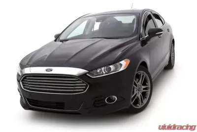 AVS Aeroskin Low Profile Acrylic Hood Shield Smoke Ford Fusion (Grille Fascia Mount) 2013-2016 - 320043