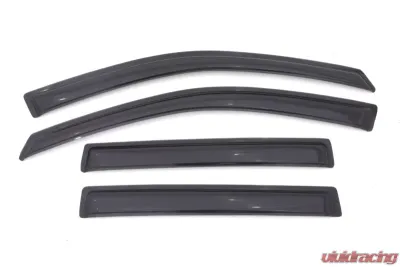AVS Ventvisor Outside Mount Window Deflectors 4pc Smoke Jeep Compass (Old Body Style) 2011-2017 - 94540