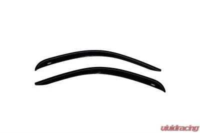 AVS Ventvisor Outside Mount Window Deflectors 2pc - Smoke Chevrolet Silverado 1500 Standard Cab 2007-2013 - 92326