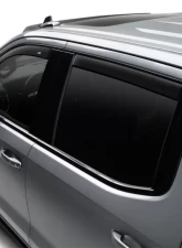 AVS Ventvisor Low Profile Window Deflectors 4pc Matte Black Ford F-250 Supercrew 1999-2016                                     - 774017 - Image 8