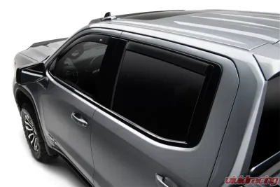 AVS Ventvisor Low Profile Window Deflectors 4pc Matte Black Ford F-250 Supercrew 1999-2016 - 774017
