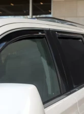 AVS Ventvisor In-Channel Front & Rear Window Deflectors 4pc Smoke Cadillac Escalade 2007-2014                                     - 194415 - Image 5