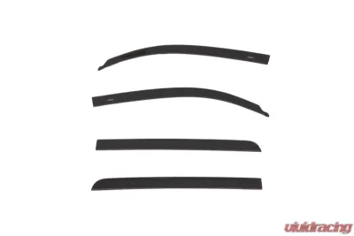 AVS Ventvisors 4pc Black Toyota Tundra Access Cab Low Profile Color Match 2015 - 894015-202