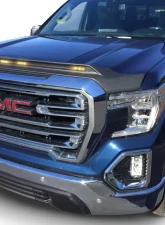 AVS Aeroskin Low Profile Hood Shield w/ Lights Black GMC Sierra 1500 2019                                     - 753167 - Image 8