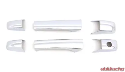 AVS Door Handle Covers (2 Door) 4pc Set Chrome Chevrolet Silverado 1500 2007-2013 - 685111
