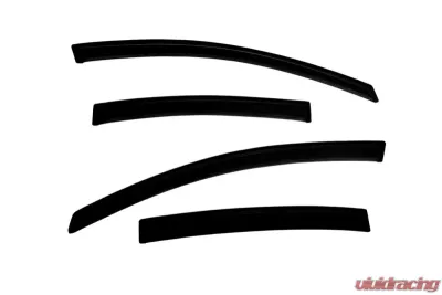 AVS Ventvisor Outside Mount Window Deflectors 4pc Smoke Nissan Sentra 2007-2012 - 94165