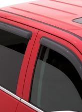 AVS Ventvisor Outside Mount Window Deflectors 4pc Smoke Jeep Wrangler Unlimited (4-Door) 2018                                     - 94183 - Image 3