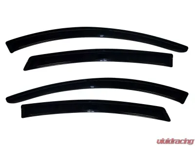 AVS Ventvisor Outside Mount Window Deflectors 4pc Smoke Mazda 6 2009-2013 - 94287