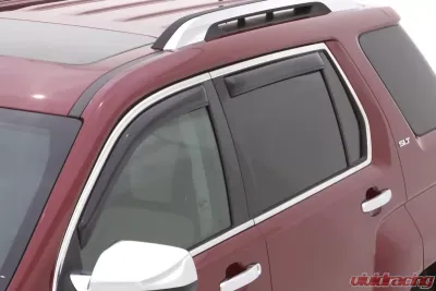 AVS Ventvisor In-Channel Front & Rear Window Deflectors 4pc Smoke GMC Terrain 2010-2017 - 194167