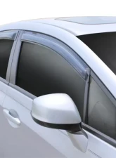 AVS Ventvisor Outside Mount Window Deflectors 4pc Smoke Honda Civic 2012-2015                                     - 94462 - Image 4