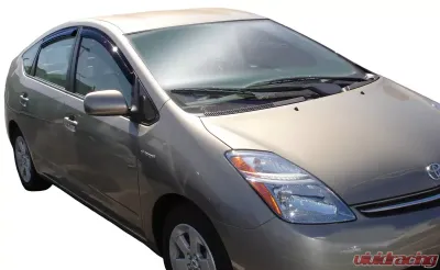 AVS Ventvisor Outside Mount Window Deflectors 4pc - Smoke Toyota Prius 2006-2009 - 94963