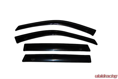 AVS Ventvisor Outside Mount Window Deflectors 4pc Smoke Hyundai Santa Fe 2001-2006 - 94413
