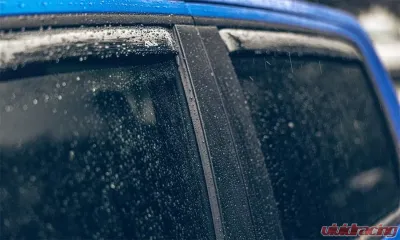 AVS Ventvisor In-Channel Front & Rear Window Deflectors 4pc Smoke Lincoln Mark LT 2006-2008 - 194443