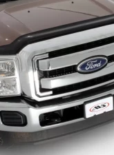 AVS Bugflector II Hood Shield - Smoke Ford F-250 High Profile 2008-2010                                     - 45718 - Image 3