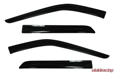 AVS Ventvisor Outside Mount Window Deflectors 4pc Smoke Ford Explorer 2011-2018 - 94293