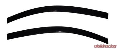 AVS Ventvisor Outside Mount Window Deflectors 2pc Smoke 2011-2017 Fiat 500 - 92385