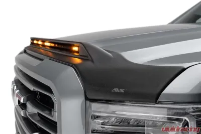 AVS Aeroskin Low Profile Hood Shield w/ Lights Black GMC Sierra 1500 2019 - 753167