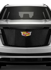 AVS Smoke Aeroskin Hood Protector Cadillac Escalade | Escalade ESV 2021-2025                                     - 322186 - Image 4
